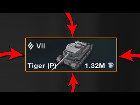 Видео: КУПИЛ Tiger P в World of Tanks Blitz