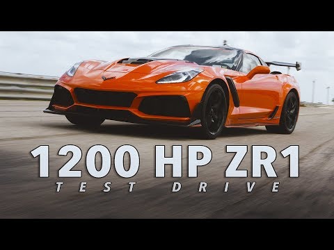 Видео: Тест-драйв Hennessey HPE1200 Corvette ZR1