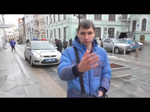 Видео: Кто, кроме нас, прекратит автохамство в пешеходном центре Москвы ?! Часть 1