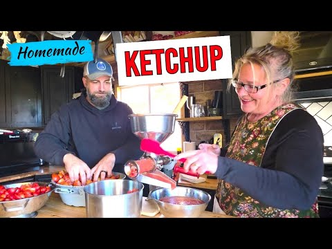 Видео: ПРИГОТОВЛЕНИЕ ДОМАШНЕГО КЕТЧУПА! ПРОВАЛ ИЛИ УСПЕХ? Крошечный дом, приусадебный участок, строитель...