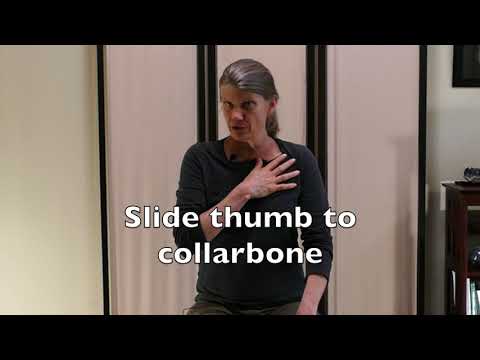 Видео: Облегчите боль в плече и шее с помощью скользящего большого пальца — урок Фельденкрайза