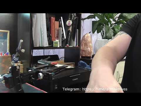 Видео: TSPROF KADET PRO. Обзор, тест новинки. Заточка ножа из М398.