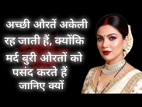 Видео: «Хорошие женщины остаются одинокими, потому что мужчинам нравятся плохие женщины — узнайте почему».