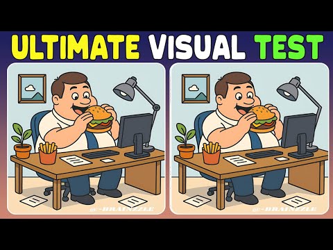 Видео: Найдите три отличия: тренируйте зрение! Это испытание проверит ваши границы! [Найдите отличие]
