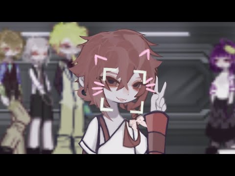 Видео: ×BSD react to Chuuya as Maeno Aki/Реакция BSD на Чуя как Maeno Aki×