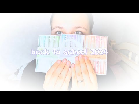 Видео: back to school 2024 // распаковка канцелярии и аксессуаров с wb и ozon ♡