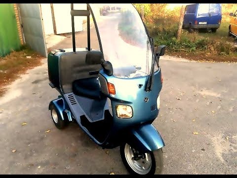 Видео: HONDA Gyro Canopy необычная поломка