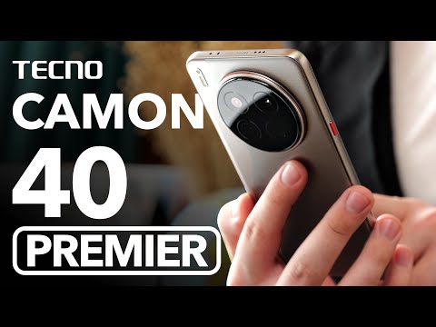 Видео: 4 камеры по 50 Мп + экран 144 Гц. Обзор Tecno Camon 40 Premier 5G