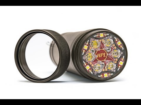 Видео: Обзор подводного фонаря HunterProLight-4 Pulsar