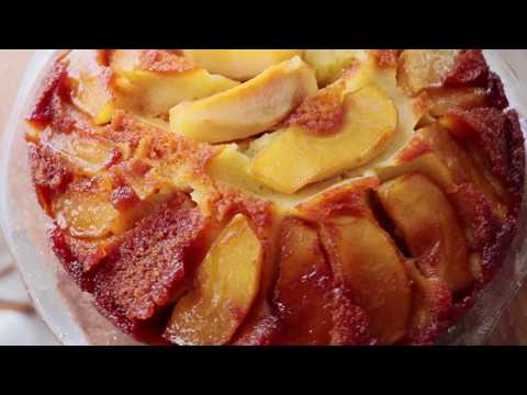 Видео: Пирог перевертыш с яблоками в карамели/Любимый рецепт нашей семьи