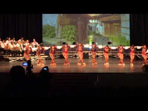 Видео: Пирински танци - 70 години ФА "Гоце Делчев" 31.05.15г.