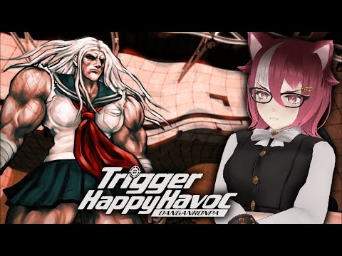 Видео: [RU Vtuber Myauta] Серьезный разговор с Сакурой Danganronpa: Trigger Happy Havoc #12