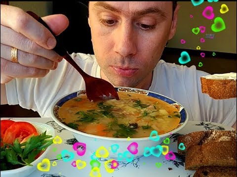 Видео: АСМР | УХА | ASMR | FISH SOUP | eating show |먹방