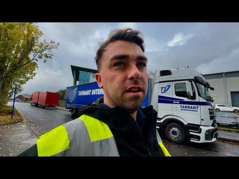 Видео: ГРУЗОПЕРЕВОЗКИ ИЗ ИРЛАНДИИ В ВЕЛИКОБРИТАНИЮ НА НОВОМ MERCEDES