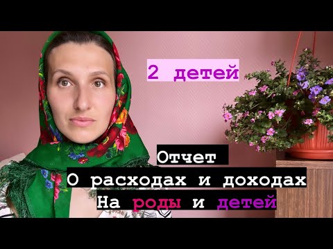 Видео: Рожать еще или начать работать? Мои траты и выплаты на детей до 1 млн