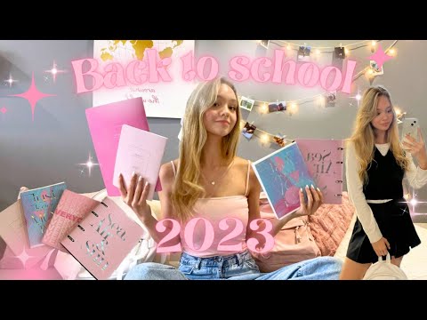 Видео: ♡BACK TO SCHOOL 2023| Бэк ту скул | Канцелярия в школу♡