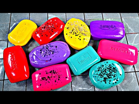 Видео: ASMR SOAP. 💛🩷💜❤️🩵Резка сухого мыла. Satisfying video💛🩷💜❤️🩵
