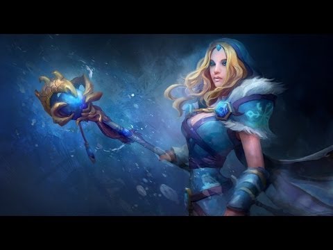 Видео: Crystal maiden - принцесса снегов [Song]