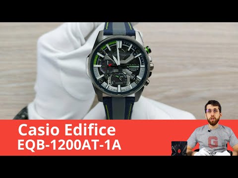 Видео: Часы и Формула-1 / Casio Edifice EQB-1200AT-1A