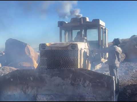 Видео: Запуск трактора с100