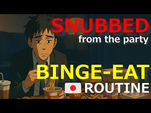 Видео: Я: «Меня не позвали на прощальную вечеринку — поэтому я отъелся» — 3 будних дня salaryman