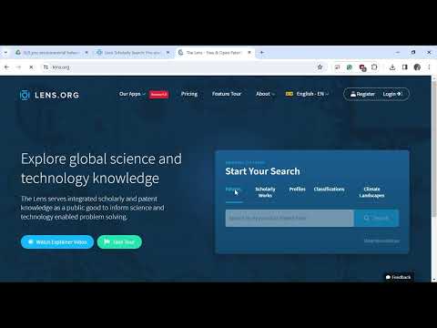 Видео: Lens - инструмент для поиска научных статей, диссертаций и патентов| Lens for scientific research