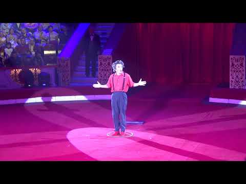 Видео: Клоун Эластик. Реприза хлопки. Бельгия