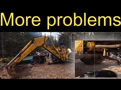 Видео: Ремонт цилиндра поворота обратной лопаты Case 580CK