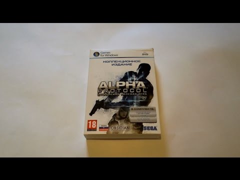 Видео: Alpha Protocol Collector's Edition распаковка (unboxing)