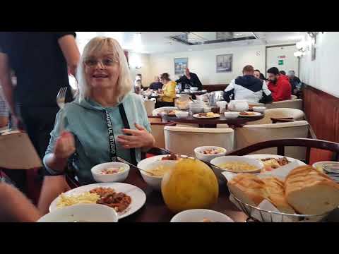 Видео: Паром ⛴ Kaunas завтрак и обед 🥗 причаливаем к берегу 😁