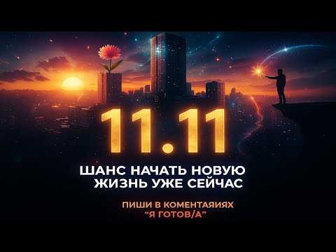 Видео: Только раз в году: энергия 11.11 🔮 Когда Вселенная слушает каждую твою мысль