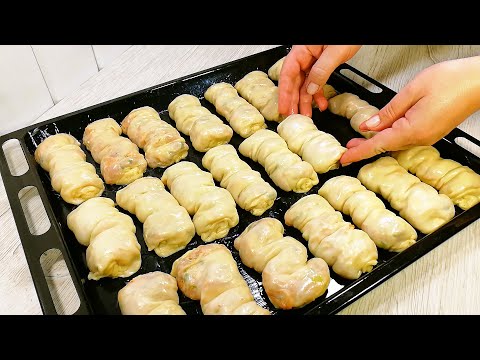 Видео: И ДАЖЕ СКАЛКА Не Понадобится! Готовлю Сразу Побольше - Тонкое ТЕСТО, Сочная НАЧИНКА