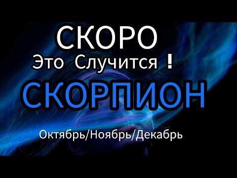 Видео: СКОРПИОН♏️ОКТЯБРЬ/НОЯБРЬ/ДЕКАБРЬ 2024🔴4 квартал года.Главные события периода.Таро гороскоп/прогноз