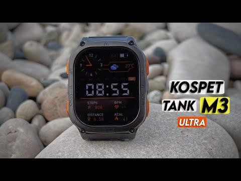 Видео: KOSPET TANK M3 ULTRA | Брутальные мужские часы