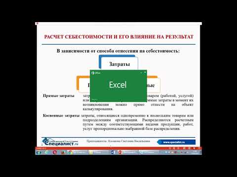 Видео: Расчет себестоимости и его влияние на результат