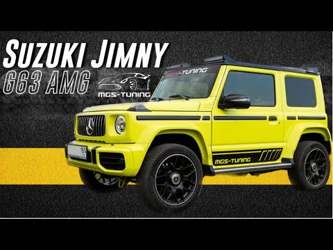 Видео: Suzuki Jimny | Обвес G63 AMG