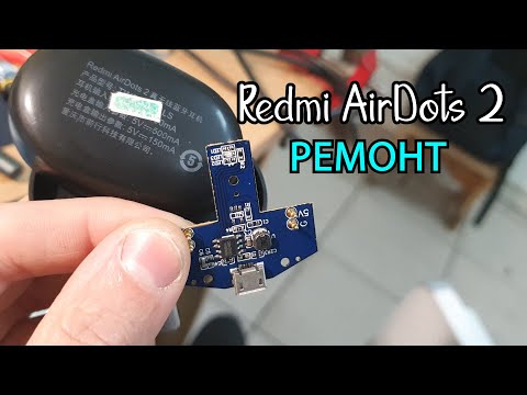Видео: Redmi AirDots 2 замена зарядного гнезда