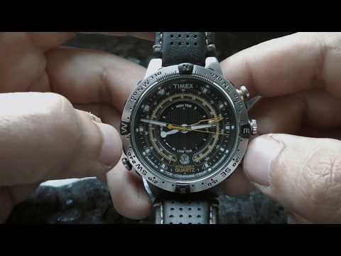 Видео: Часы Timex Intelligent Quartz через 2 года носки.