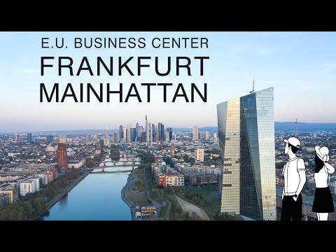 Видео: 4K Франкфурт-на-Майне 🇩🇪: Кинематографическое видео [прогулка + дрон]