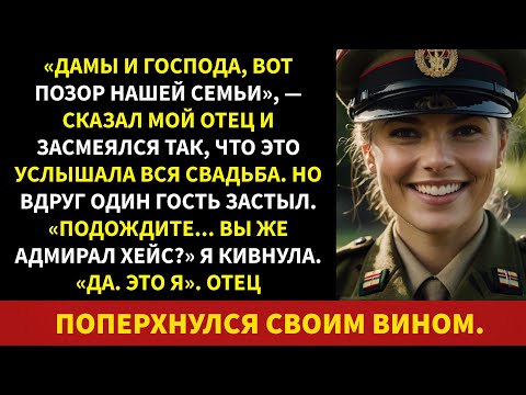 Видео: На свадьбе моего брата отец унизил меня, а потом поперхнулся вином, когда отдали честь: «Адмирал...