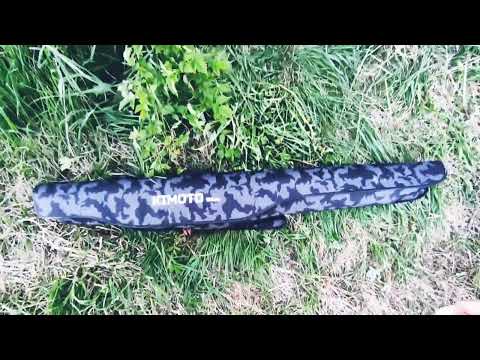 Видео: Обзор жёсткого чехла для рыболовных удилищ KIMOTO 150 см