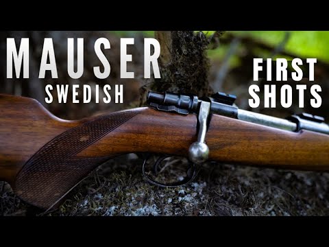Видео: Первые выстрелы шведской винтовки Husqvarna Mauser