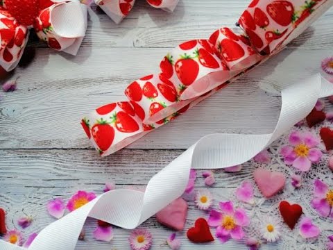 Видео: Невероятно КРАСИВО и совсем ПРОСТО. Бантики из лент🎀