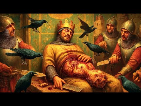 Видео: Казнь короля Эдуарда II — ему ОТРЕЗАЛИ чл*ен!