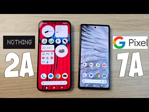 Видео: NOTHING PHONE 2A VS PIXEL 7A - ЧТО ВЫБРАТЬ? ПОЛНОЕ СРАВНЕНИЕ!