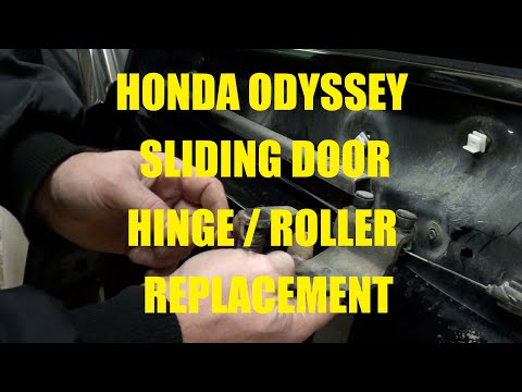 Видео: Замена петель и роликов раздвижной двери Honda Odyssey по-хитрому. ЛЕГКО!