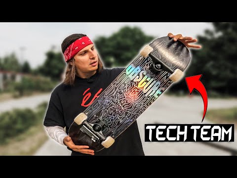Видео: Скейтборд Tech Team Obscure / топовый скейт для начинающих!