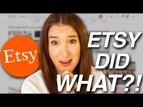 Видео: Почему продавцы Etsy сейчас в панике 🤯 (как новый алгоритм Etsy может повлиять на ваши продажи)