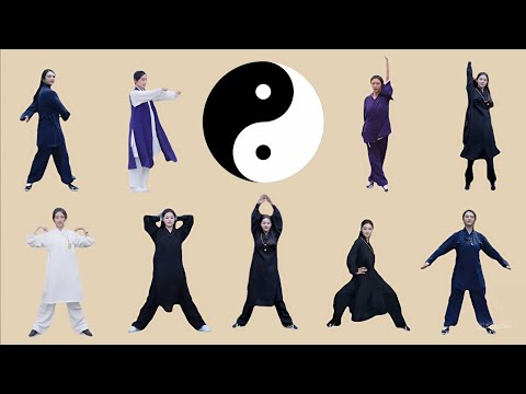 Видео: 15-минутный тайцзи для начинающих | Укрепление суставов и улучшение кровообращения