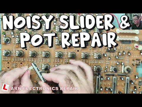 Видео: Как отремонтировать шумные потенциометры и слайдеры: практический пример ремонта Roland CPM-120